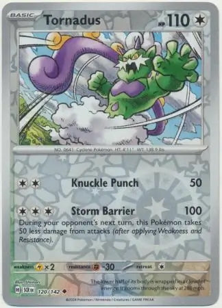 Stellar Crown Tornadus #120/142 reverse holo